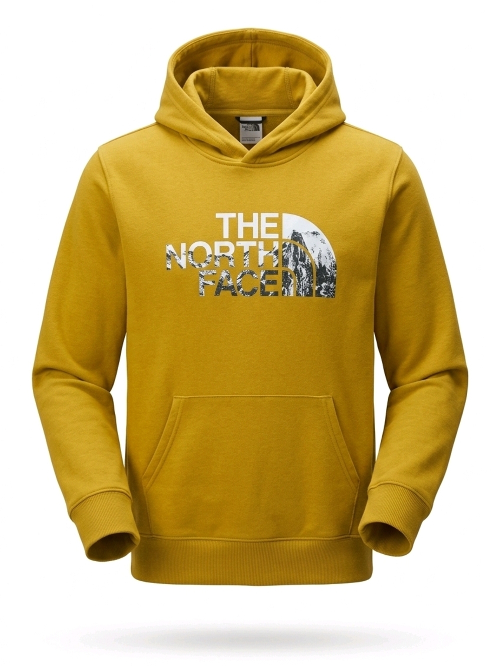 The North Face Mustard Yellow Logo Hoodie